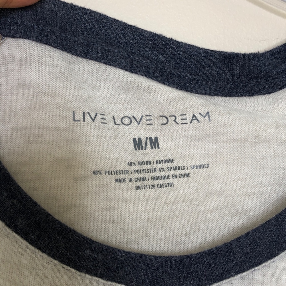 Aeropostale North Star Compass 3/4 baseball tee - Picture 2 of 6